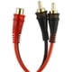 thumbnail image 5 of Cable RCA Audiopipe AMF-YF-2M 1 Hembra A 2 Macho Paquete 10 Pz, 5 of 7