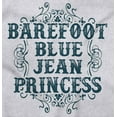 thumbnail image 2 of Bare Foot Buck Wild Cute Southern Women's Long Sleeve T Shirt Brisco Brands M, 2 of 6