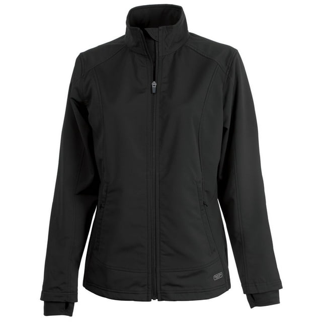 Charles River Apparel Veste Coquille Souple pour Femmes, Noir, Petit US