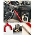 thumbnail image 4 of Cerradura de volante Dodomes antirrobo para vehículos, seguridad, color rojo, 4 of 8