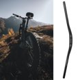 thumbnail image 3 of Mountain Long Handlebar, Riser Absorption Matte Surface Bike , 780mm Black, 3 of 8