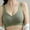 Green, variant on Ohufall Lace Bras For Women Clearance! Women Lady Lace Gathered Bra Plus Size Sports Bra Underwear Yoga Hollow Out Bra Cup