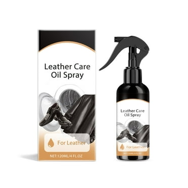 Leather Revitalization, Leather Conditioner and Cleaner- Premium Waterproof formula to Soften and Restore Leather Sofa, Furniture, Car Interiors, Shoes - Safe for Any Color 120ml