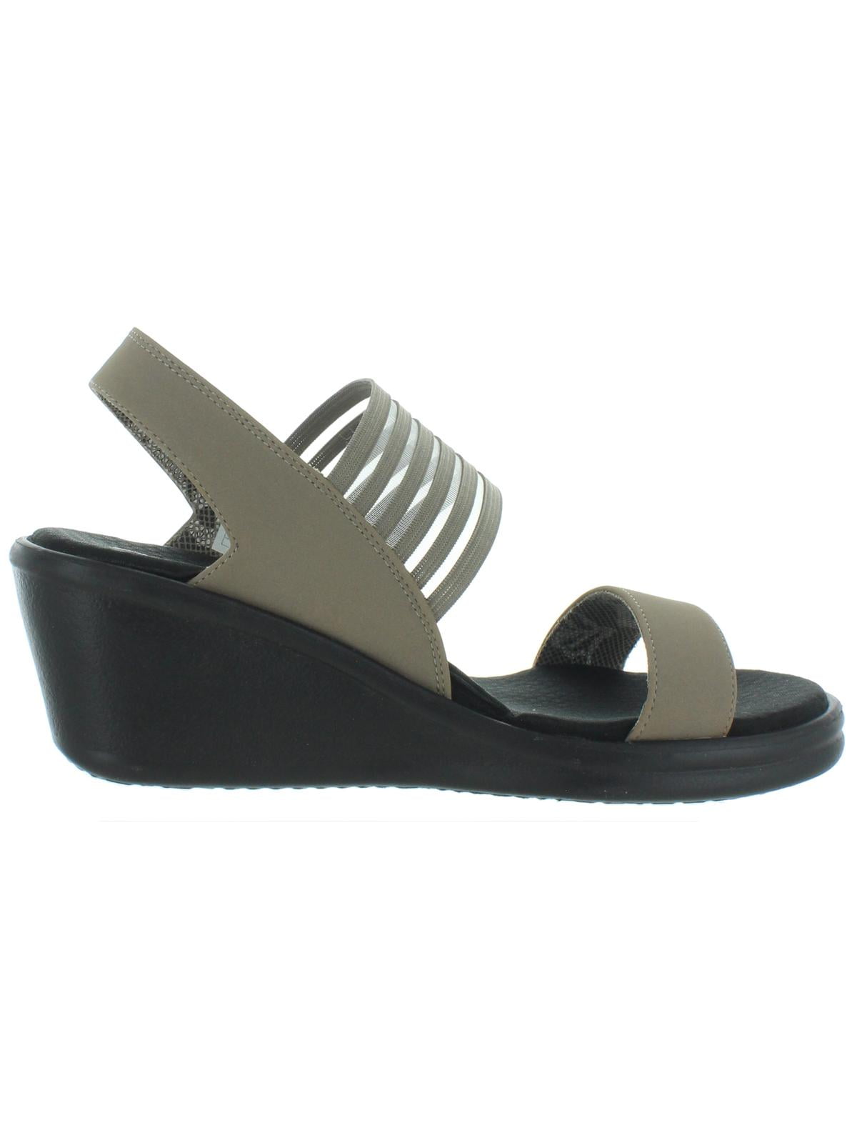 Skechers - Skechers Cali Women's Rumbler Sci-Fi Wedge Sandal, Taupe, 9 M US  - Walmart.com - Walmart.com