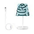 thumbnail image 3 of Line Turtle LED Desk Lamp Table Lamp USB Bedside Nightstand Small Lamp for Bedroom Living Room Kids Room, 3 of 8