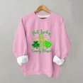 thumbnail image 1 of Qiopertar Mode Femmes Saint-Patrick Décontracté Manches Longues Col Rond Imprimé Chandail en Molleton Dames Hauts Blouse Offres de la Semaine Liquidation Moins de 5$ jusqu'à 90 % de Réduction, 1 of 5