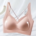thumbnail image 5 of Xdegoge No Underwire Bras for Women Seamless Push Up Criss Cross Breathable Bralettes Comfort Wireless Full Coverage Everyday Bra, 5 of 8