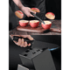 thumbnail image 4 of "Juego Cuchillos Inoxidable 14 Pza. Base Madera Malubero,  Negro ", 4 of 4