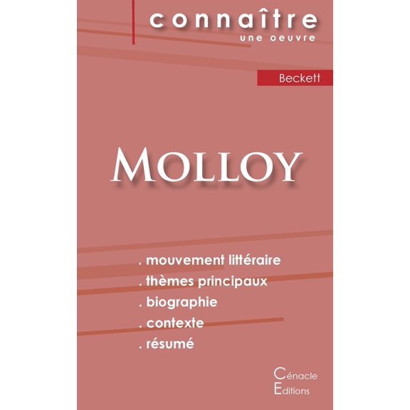 Fiche de lecture Molloy de Samuel Beckett (Analyse littéraire de référence et résumé complet), (Paperback)