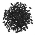 thumbnail image 2 of Miyuki Half Tila 2 Hole Rectangle Beads 5x2.3mm - Matte Black 7.8 Grams, 2 of 2