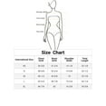 thumbnail image 6 of INSPIRE CHIC Women's Turn Down Collar Double Breasted Swing Hem Winter Long Coat XS Khaki, 6 of 6