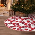 thumbnail image 5 of Sikiie Tulips Flowers Nativity Christmas Tree Skirt, Jesus Christian Winter Holiday Tree Mat Decoration(30-48IN), 5 of 6