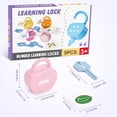 thumbnail image 5 of Yydeek Cerraduras y llaves Juguetes para niños pequeños Conteo de números Tablero ocupado Actividades de aprendizaje preescolar Elementos imprescindibles en el aula de jardín de infantes Juguetes Mont, 5 of 5