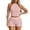 v#2451Pink2322, variant on Rggeeun Women Outfits Halter Tops Athletic Shorts Breathable Drawstring Matching Sets Office Wear Cool,White,S
