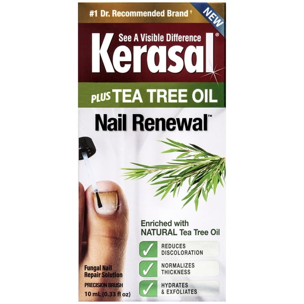 Kerasal Plus Tea Tree Oil Nail Renewal Fungal Nail Repair Solution