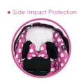 Disney Baby Light 'n Comfy 22 Luxe Infant Car Seat, Mickey Silhouette
