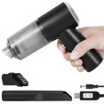 thumbnail image 1 of Cordless Mini Car Vacuum Cleaner Handheld Vacuum Cleaner Reusable Small Hand Vacuum Rechargeable Car Vacuum Cleaning Tool Portable Mini Vacuum for Car Home Interior Cleaning, 1 of 10