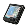 thumbnail image 6 of Case for Samsung Galaxy Z Flip 5 5G, Classic PU Leather Back Cover Drop Protective Shell Slim Fit Shockproof Phone Case Cover for Samsung Galaxy Z Flip 5 - Black, 6 of 10