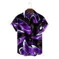 thumbnail image 2 of Chemise d'Été 2022 à Manches Courtes Imprimée 3D Sans Risque Tendance Nationale pour Hommes 052, 2 of 5