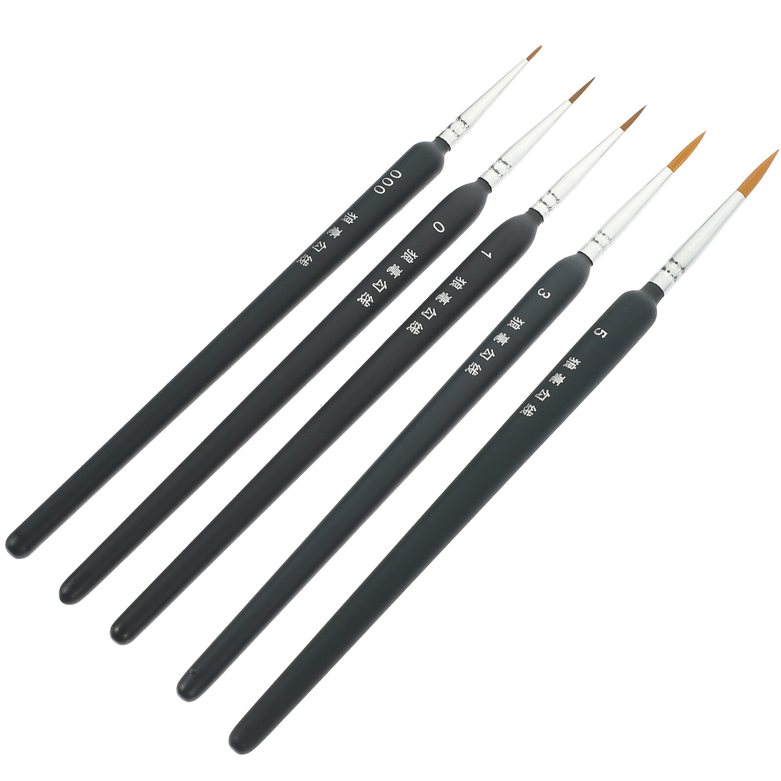 5Pcs Fine Detail Paint Brush Set Thin Paint Brush Oil Painting Brush Artist Paint  Brush 