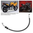thumbnail image 3 of Motorcycle Brake and Clutch Hose, Heat Insulation, Sensitive Steel, PVC, Black, Universal, 40cm/15.7in, 3 of 4