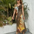 thumbnail image 3 of Funny Squirrel Sleeveless Dress Woman Fashion Long Dresses Women's Summer Suit Dress 2025, 3 of 7