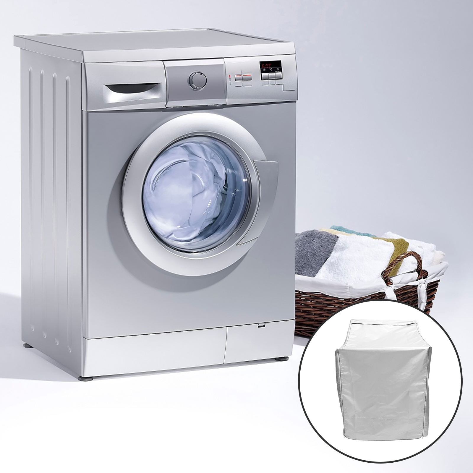 RENACLIPY Oxford Fabric Washer Cover, Protector for Washing Machines