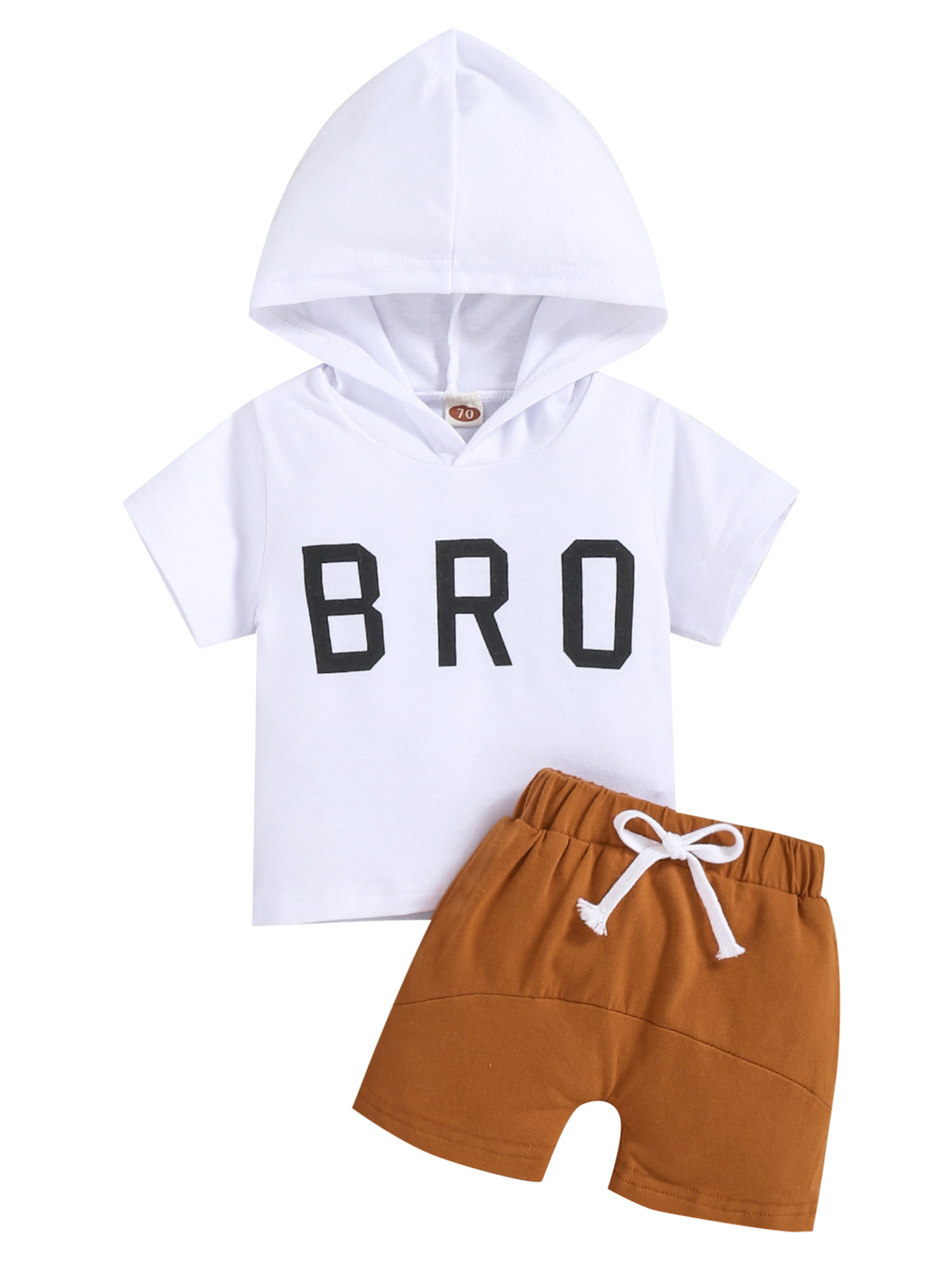 2PCS Toddler Kids Baby Boys Tops Hoodie T-shirt Shorts Pants Outfits Clothes US