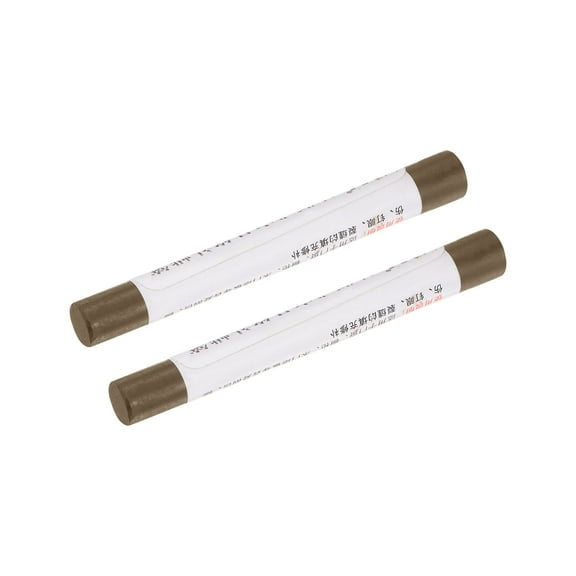 Uxcell Wood Wax Filler Stick, Furniture Repairing Crayon Touch Up Pen 2 Packs, Clay Brown