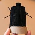 thumbnail image 7 of Boots for Girls Fall Boots Fashion Autumn Girls Boots Low Heel Non Round Toe Solid Color Lace Comfortable Style for Kids, 7 of 7