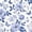 Color 4, variant on Peel and Stick Wallpaper Bloom Vintage floral seamless Spring flowers Blue white Chinoiserie 17.7in x 118in Contact Paper Removable Self Adhesive Wall Mural Wall Decor for Bedroom Kitchen Cabinets