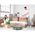 thumbnail image 5 of Unique Bargains 1 Pack Clothes Storage Bags Moving Bags Black 35.5*8in, 5 of 6