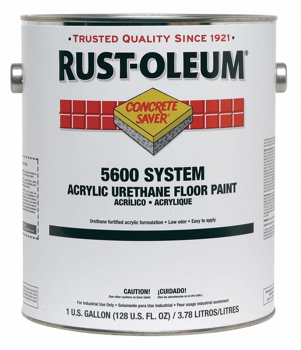 RustOleum Floor Paint,Safety Red,1 gal,Can 261115