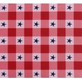 thumbnail image 6 of American Striped Rectangle Table Cloth, Polyester Stars Patriotic Plaid Tablecloth, Table Cover Protector for July 4th Independence Day Party Supply Decor, 60Inch, 6 of 6
