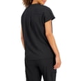 thumbnail image 3 of Hanes ComfortFit Stretch Women's and Women's Plus Mandarin Scrub Top, 3 of 5