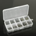 thumbnail image 3 of UDIYO 500Pcs 10 Sizes Assorted Sharpened Fishing Hooks Lures Baits with Tackle Box, 3 of 6
