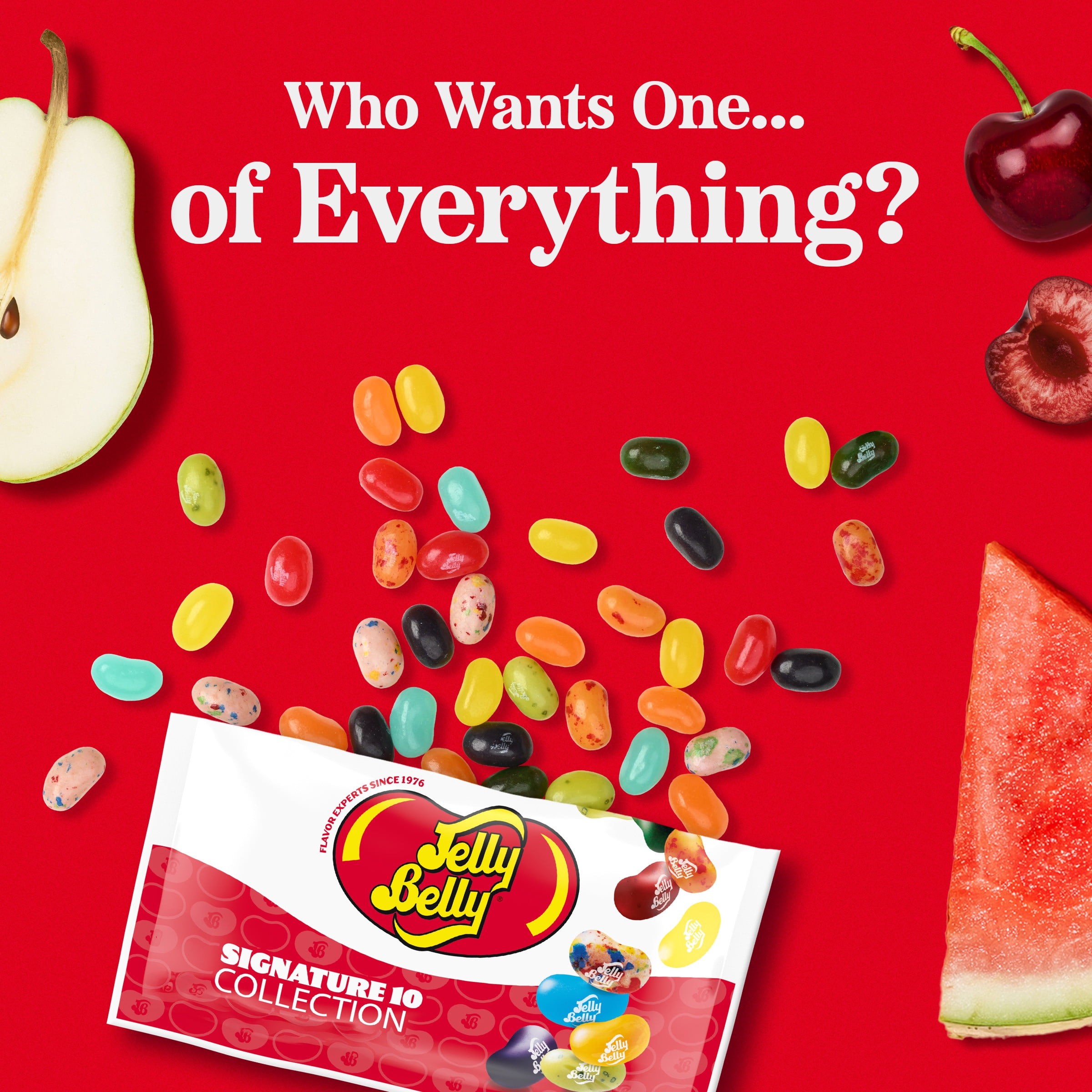 Jelly Belly Signature 10 Jelly Bean Collection - 1 oz Bags, 30-Count Case - Genuine, Official, Straight from the Source