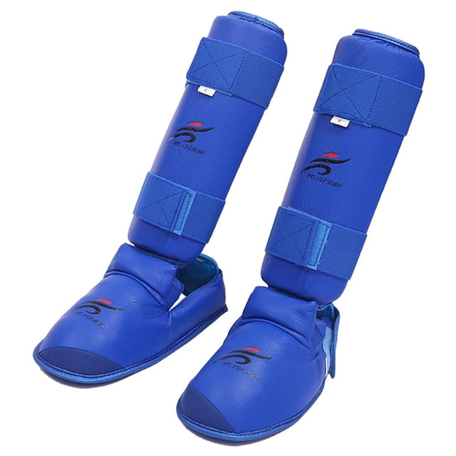 2 Pares MMA Espinilleras Pierna Empeine boxeo en tailandia Thai Training Sharpla equipo de espinilleras