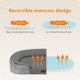 thumbnail image 3 of Cama ortopédica para perros Dwanton, espuma viscoelástica, impermeable, XXL, 3 of 9
