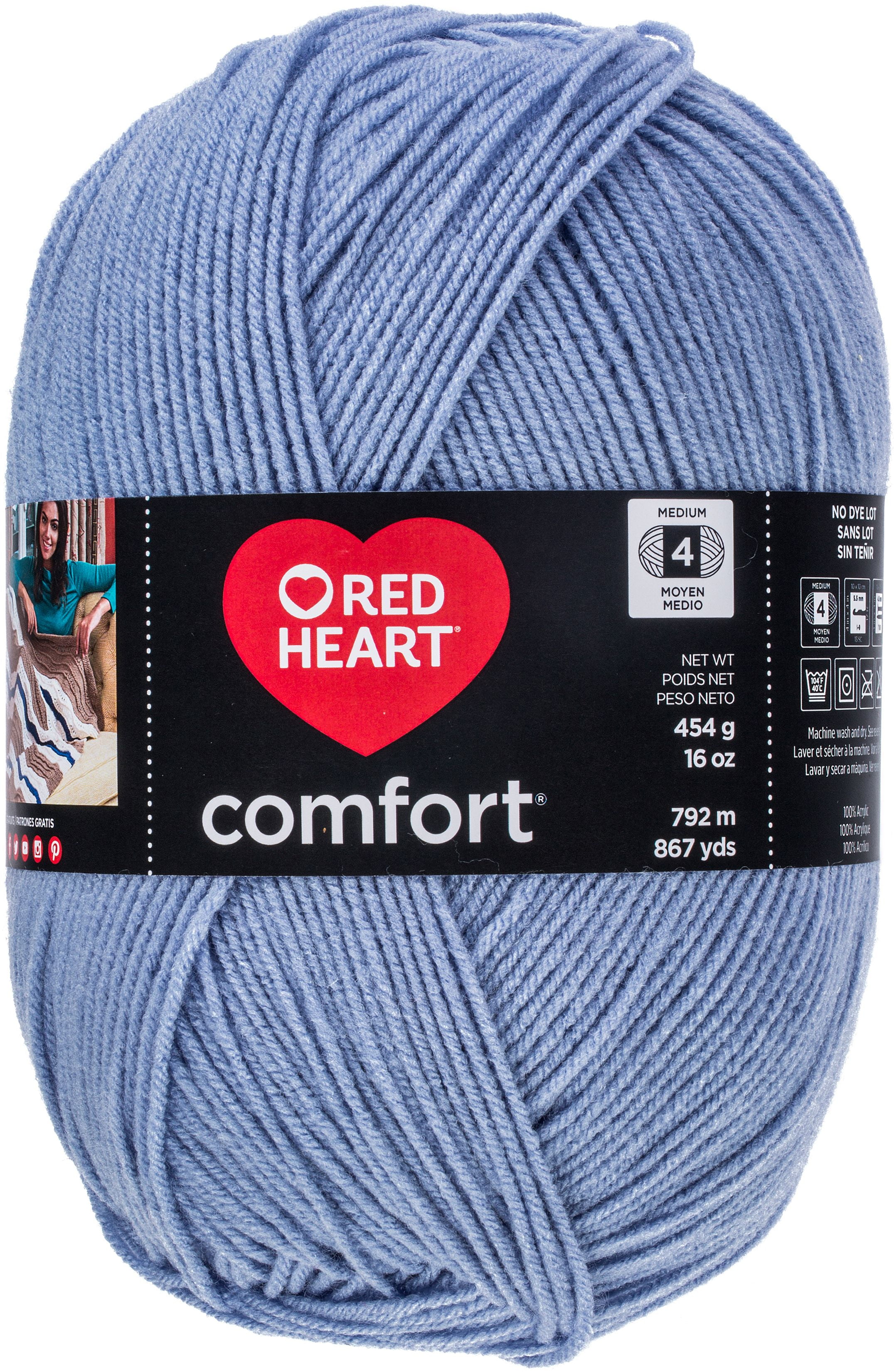 Red Heart Comfort YarnIce Blue