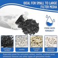 thumbnail image 4 of 16 PCS Aquarium Mesh Media Filter Bags, Nylon Media Filter Mesh Bags with Zipper (for Particulate C, 4 of 5