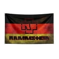 thumbnail image 4 of Bannière 3x5ft Rammste Rock Band en Polyester Impression Numérique Musique Memorabilia pour Décoration Haute Qualité, 4 of 5