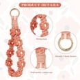 thumbnail image 2 of Keychain Wristlet Keychain Weave Exquisite Keyring Holder Bracelet Handmade Wrist Lanyard for Women, 2 of 7
