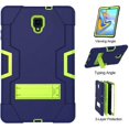 thumbnail image 3 of Windrew Galaxy Tab A 10.5 2018 Case,[Heavy Duty] Rugged Hybrid Protective Case with Build in Kickstand for Samsung Galaxy Tab A 10.5 inch SM-T590 T595(Navy Blue+Green), 3 of 7