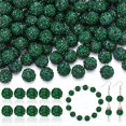 thumbnail image 1 of Perlas TINKRSTUFF, 10 mm, diamantes de imitación verde oscuro, 200 unidades, 1 of 6
