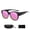 D, variant on Shoreside Polarized Fit-Over Sunglasses, Trendy Round Cat-Eye Sunglasses for Women & Men (K)
