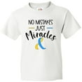 thumbnail image 3 of Inktastic No Mistakes, Just Miracles Down Syndrome Awareness Youth T-Shirt, 3 of 5