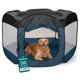 thumbnail image 1 of Parque portátil para mascotas FurHaven para perros y gatos, extra grande, azul, 1 of 9