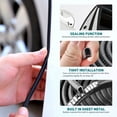 thumbnail image 6 of 32.8Ft(10M) Car Door Edge Guards Black, U-Shape Rubber Door Protector Edge,Easy to Cut No Need Adhesive Fit for Most Vehicles, 6 of 6