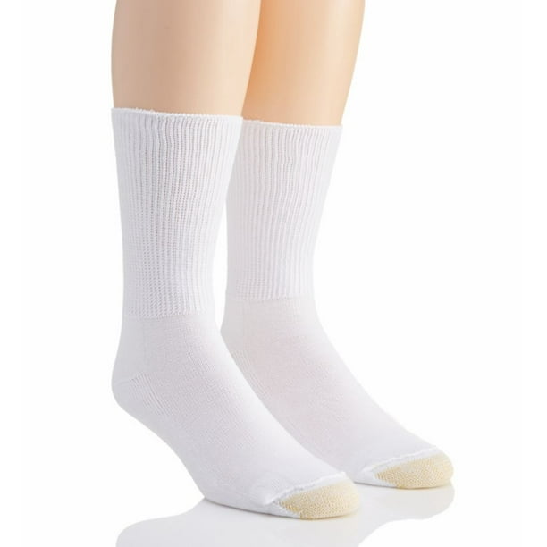 GOLDTOE Men's Gold Toe 202S Non Binding Super Soft Crew Socks 2